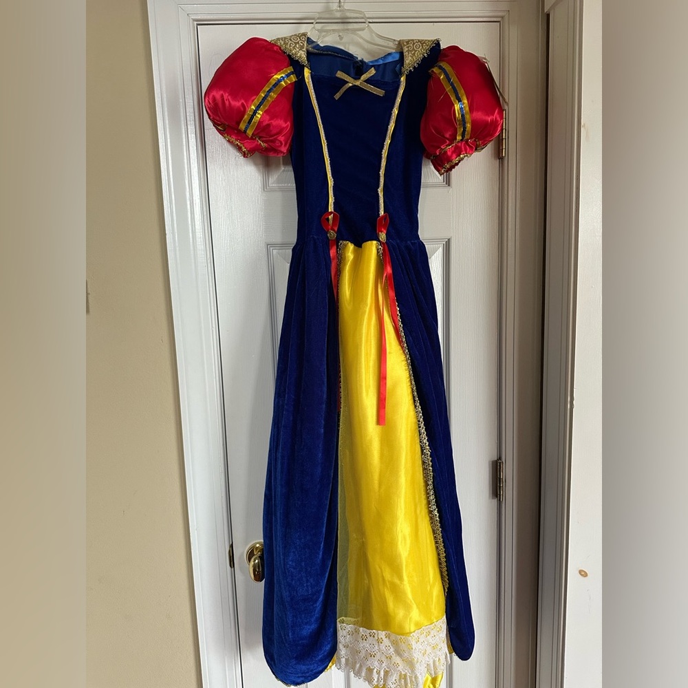 Charming Kids Formal Dress - Blue, Red, and Yellow